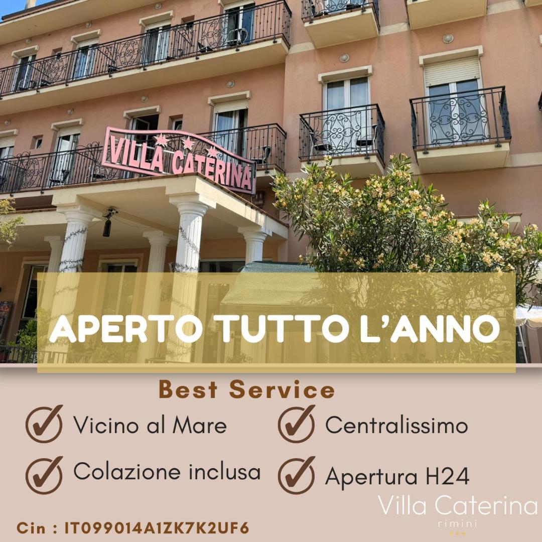 Hotel Villa Caterina Rimini Dış mekan fotoğraf